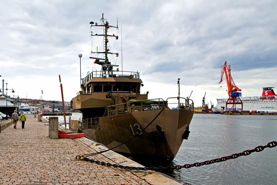 Maritiman Göteborg - Minutläggaren HMS Kalmarsund (MUL 13)
