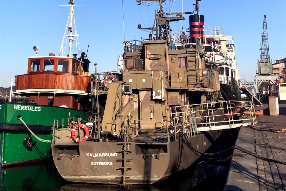 Maritiman Göteborg - Minutläggaren HMS Kalmarsund (MUL 13)