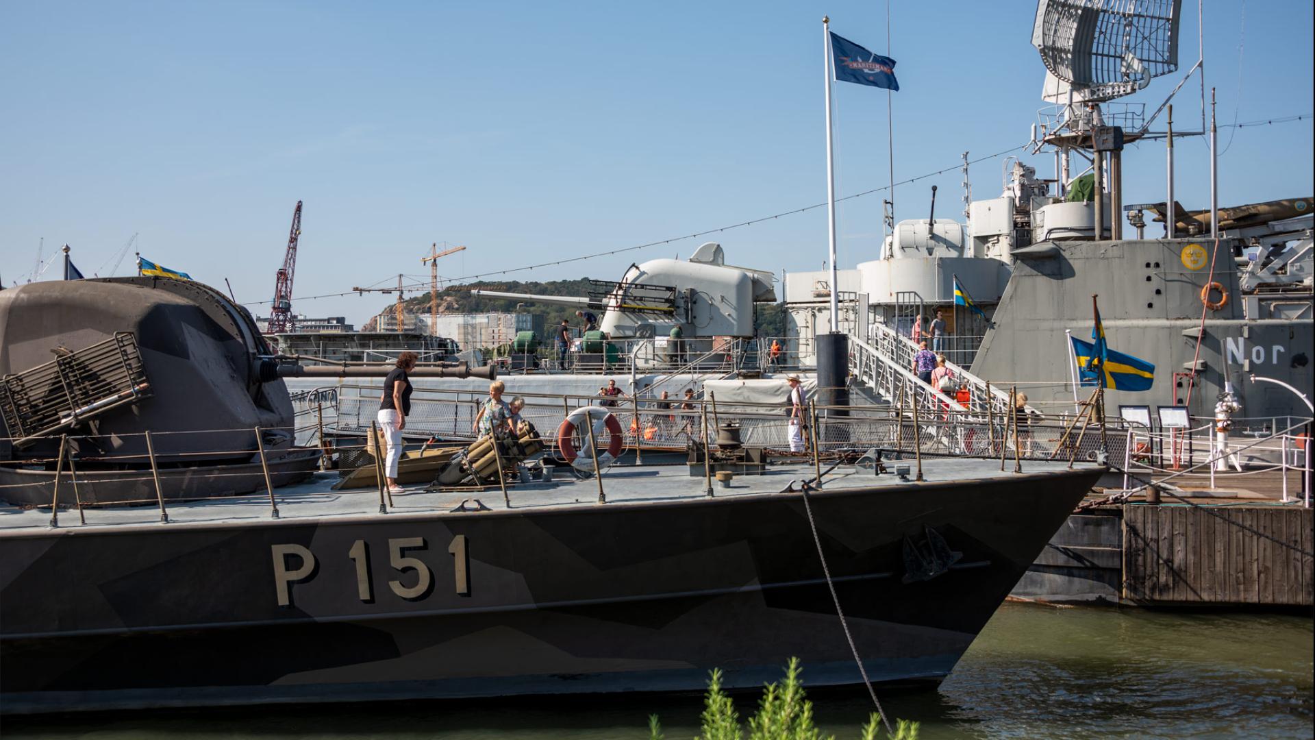 Maritiman Göteborg - Patrullbåten Hugin